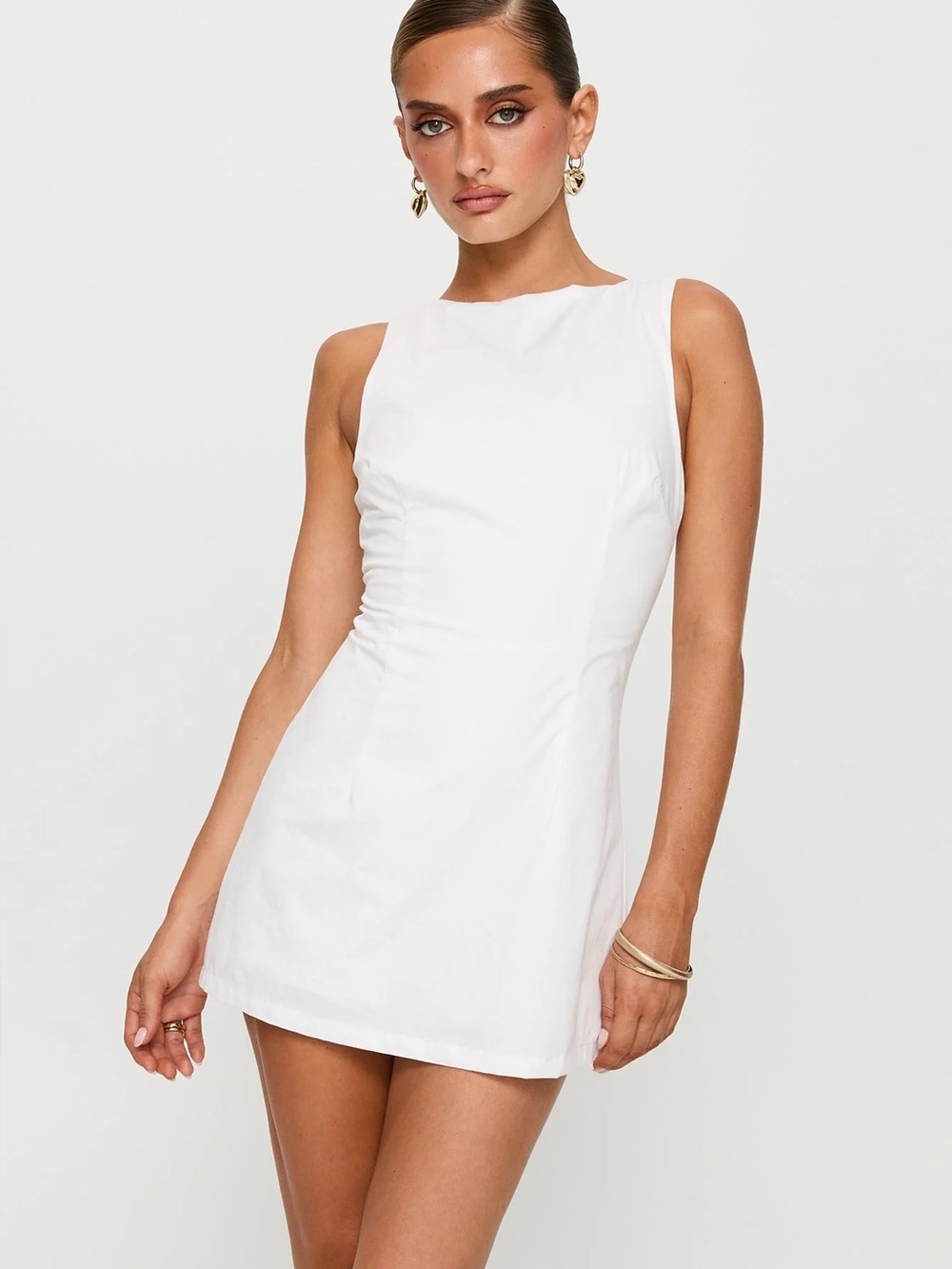 PRINCESS POLLY Yumiko White Romper 4